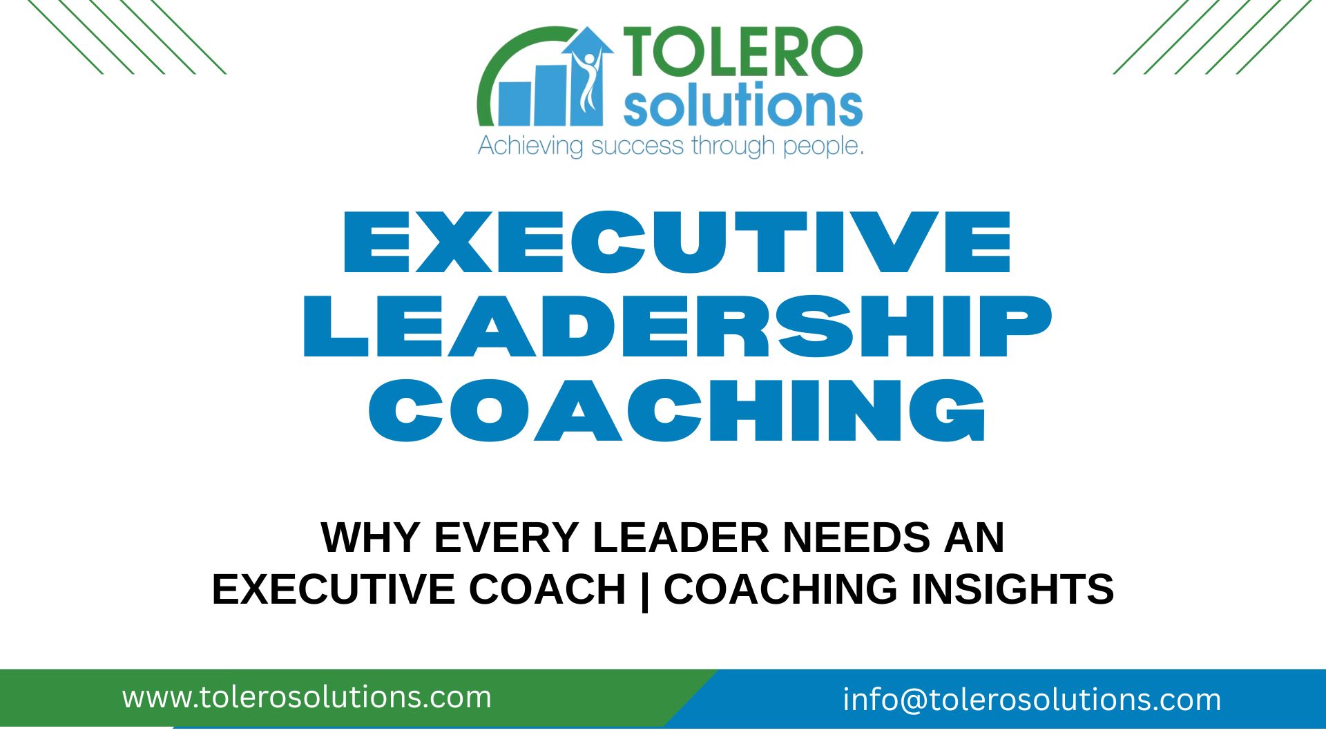 Why Every Leader Needs an Executive Coach | Coaching Insights